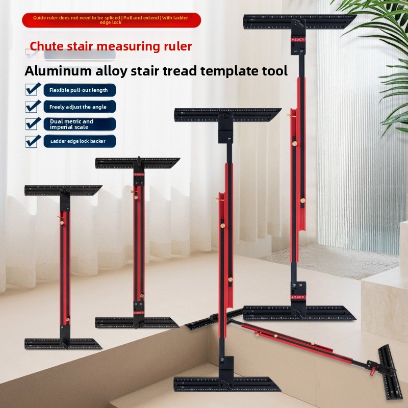 Penggaris Tangga dari Paduan A - Home Improvement In ulasan dan harga