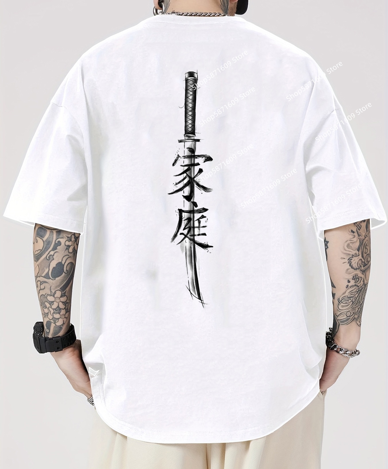 Kaos pria lengan pendek dengan - Home Improvement Man ulasan dan harga